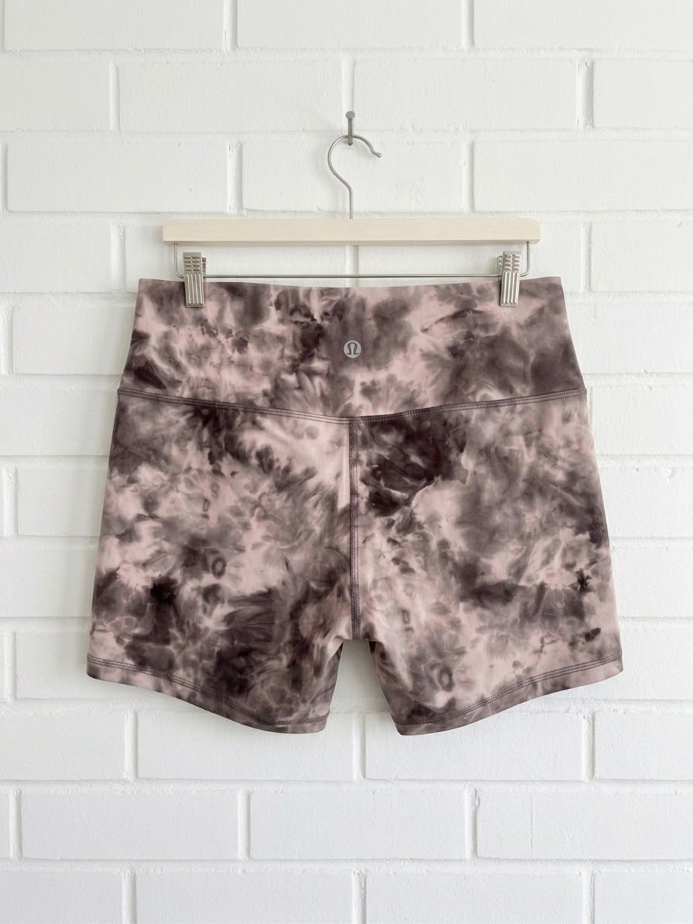 Lululemon Align High-Rise Short 6" Diamond Dye Pitch Grey Size 16 - Picture 2 of 10